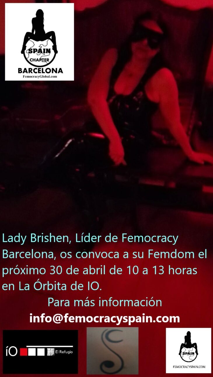 2ª Femdom de Lady Brishen Líder Femocracy Spain, Capitulo Barcelona